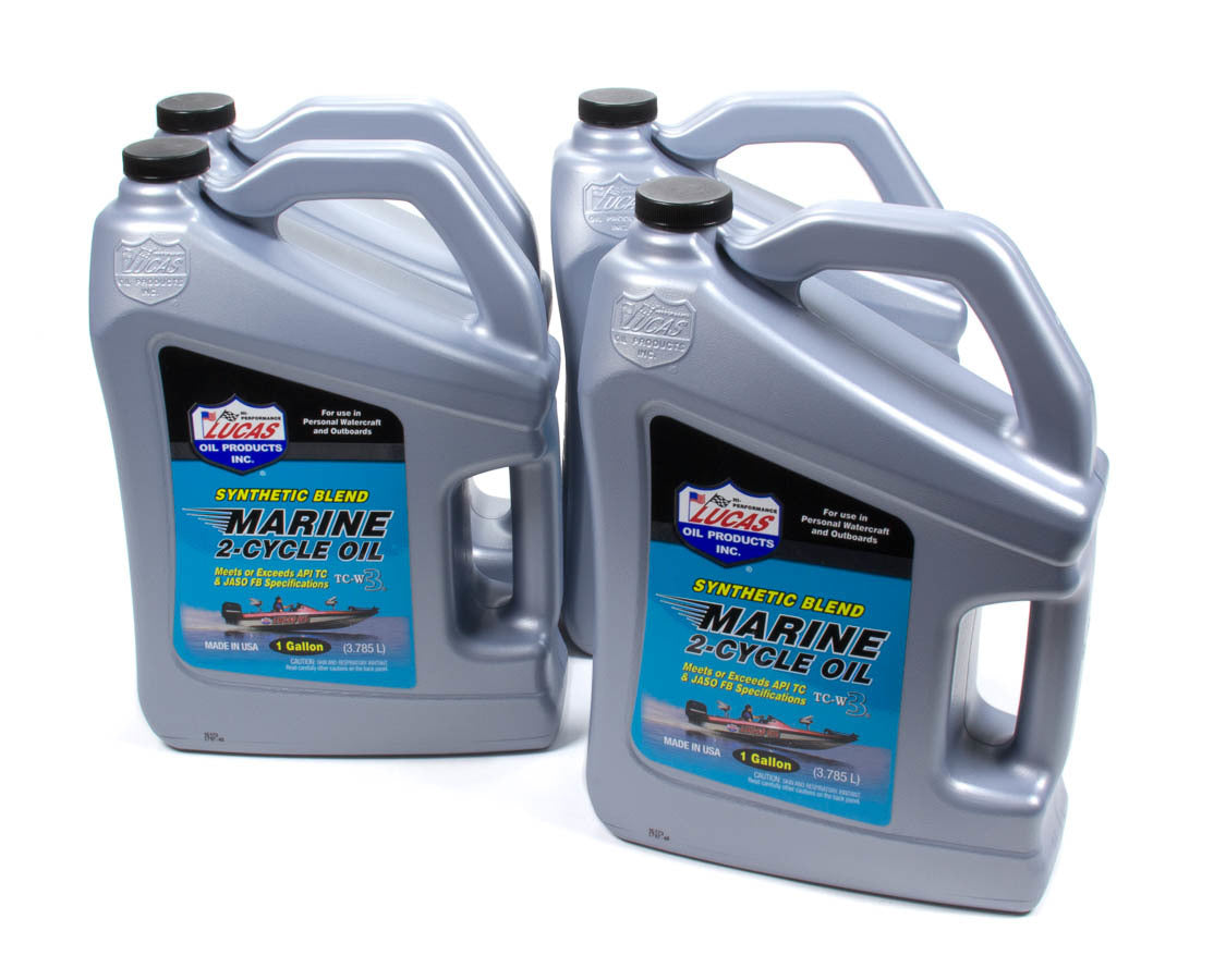 Marine Oil 2 Cycle Case 4 x 1 Gal Syn. Blend - 616 Auto Parts
