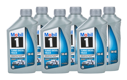 5w40 Turbo Diesel Oil Case 6x1 Qt Bottles 122253 - 616 Auto Parts