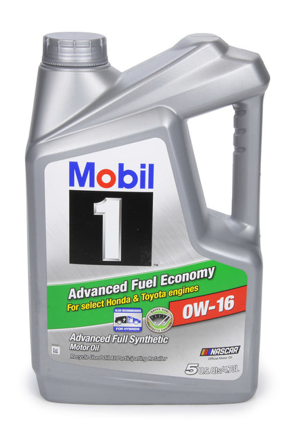 Mobil 1 Synthetic Oil 0w16 5 Quart Jug MOB124322-1 - 616 Auto Parts