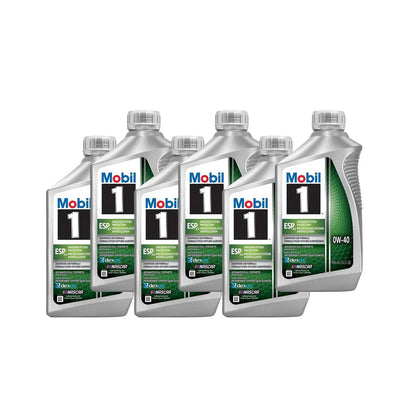 0w40 ESP Oil Case 6 x 1 Quart 124798 - 616 Auto Parts