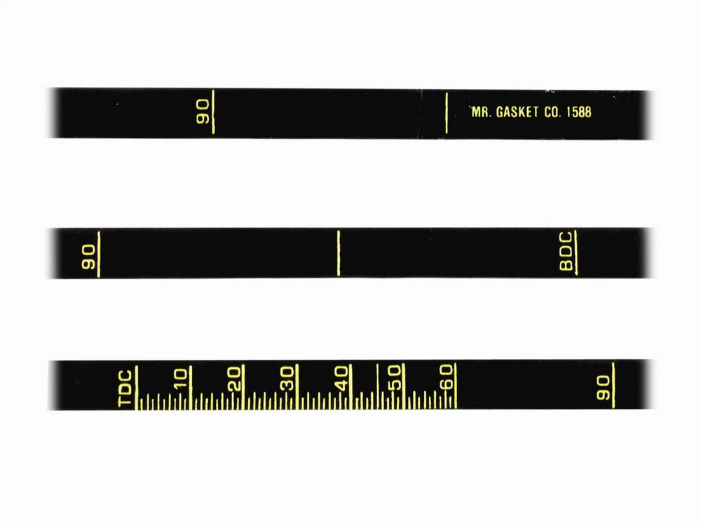 Sbc 6-3/4in Timing Tape 1588 - 616 Auto Parts