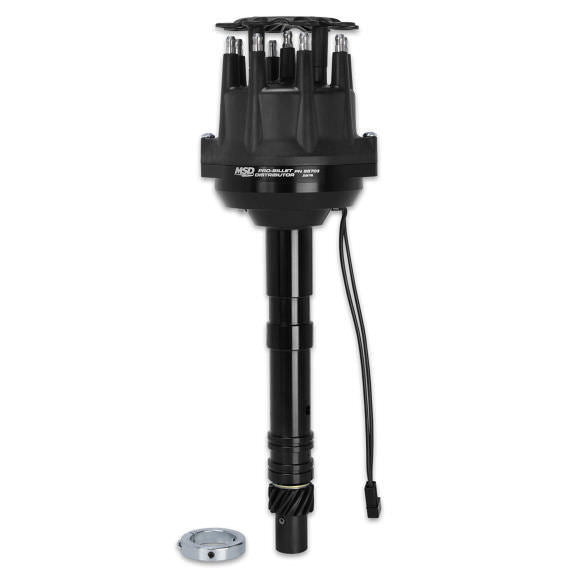 Chevy V8 Pro Billet Distributor Black Finish 85703 - 616 Auto Parts