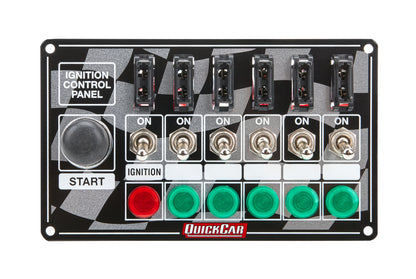 Ignition Panel Fused w/Start Button & Lights - 616 Auto Parts
