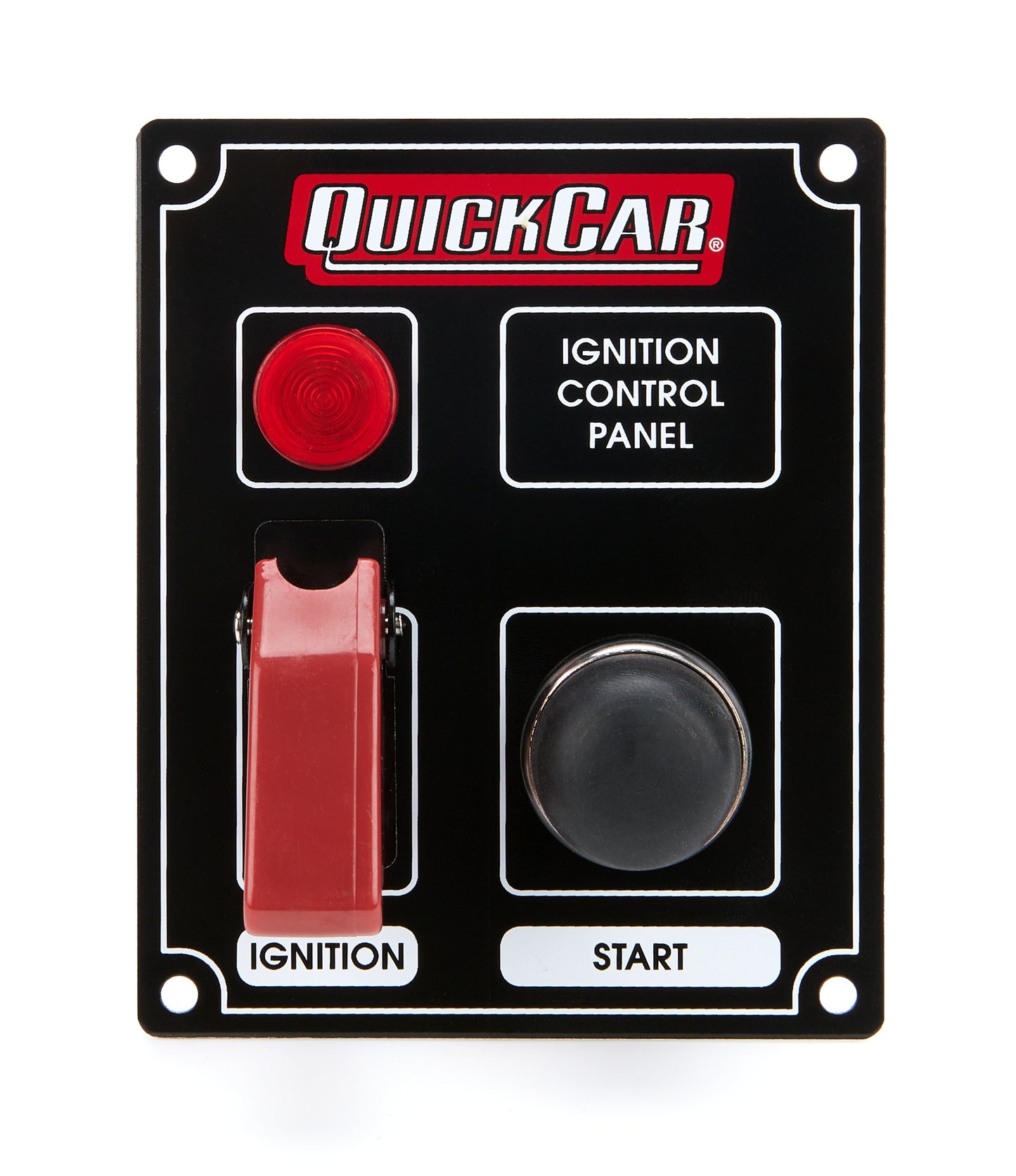 Ignition Panel Black w/ Flip Switch & Lights - 616 Auto Parts