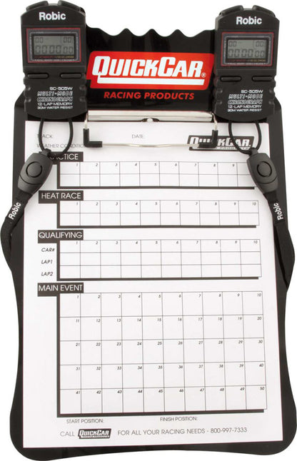 Clipboard Timing System Black - 616 Auto Parts