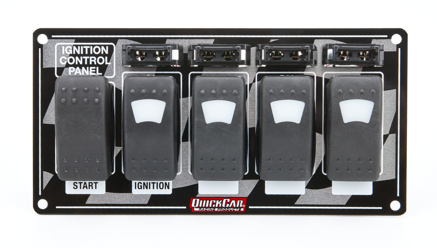 Ignition Panel w/ Rocker Switches Fuses & Lights - 616 Auto Parts