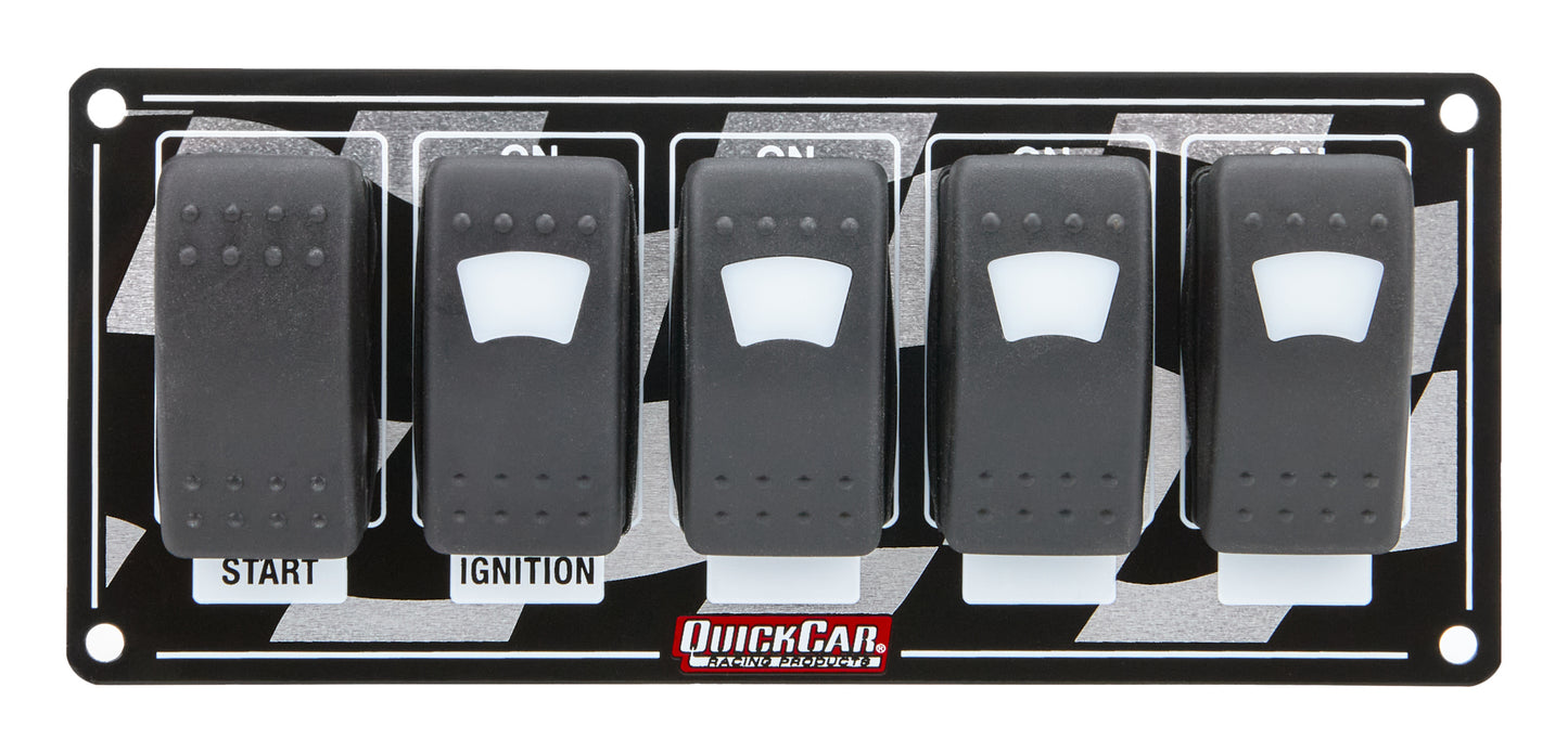 Ignition Panel w/ Rocker Switches & Lights - 616 Auto Parts
