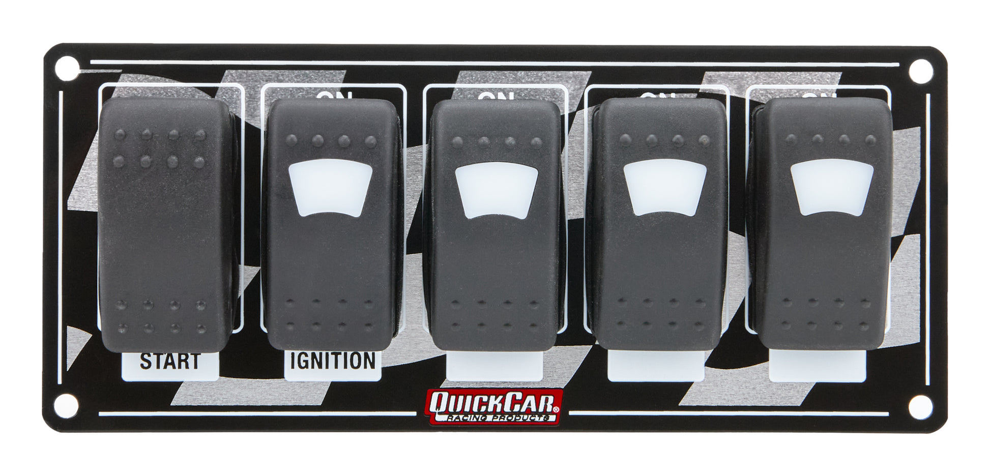 Ignition Panel w/ Rocker Switches & Lights - 616 Auto Parts
