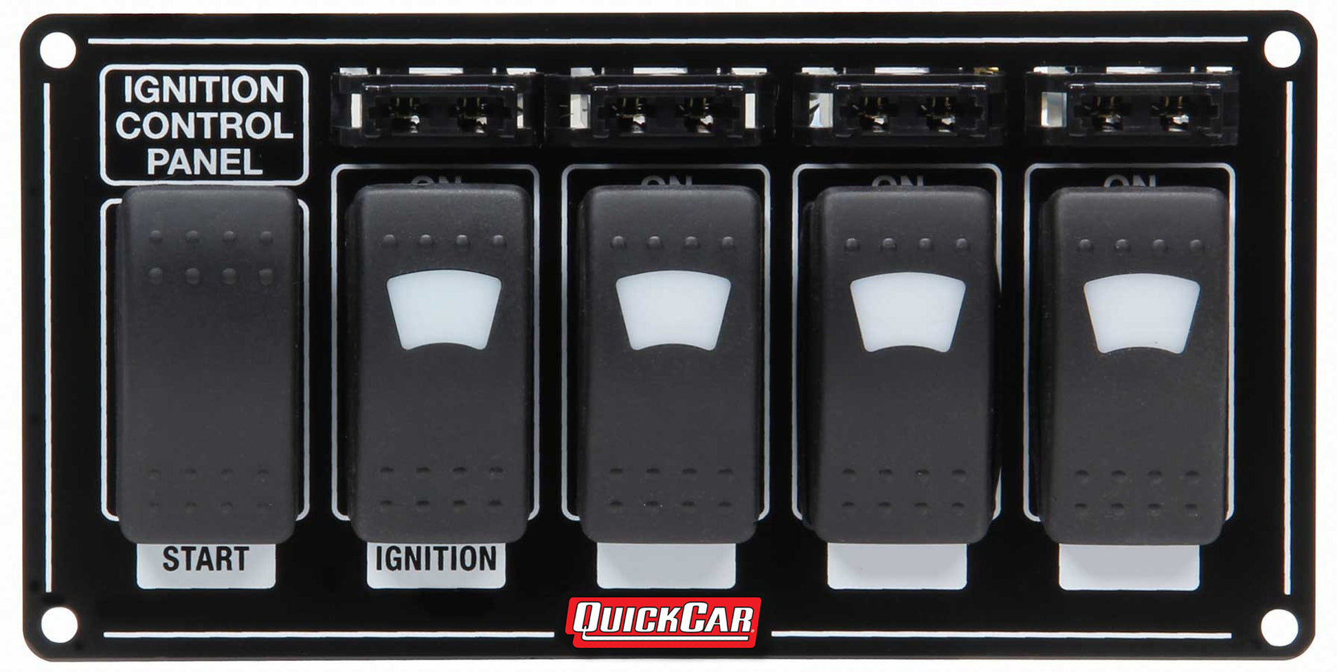 Ignition Panel w/ Rocker Switches Fuses & Lights - 616 Auto Parts