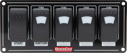Ignition Panel w/ Rocker Switches & Lights - 616 Auto Parts
