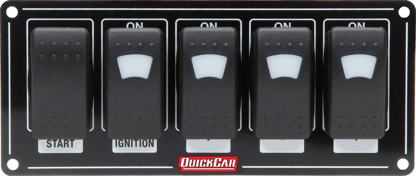 Ignition Panel w/ Rocker Switches & Lights - 616 Auto Parts