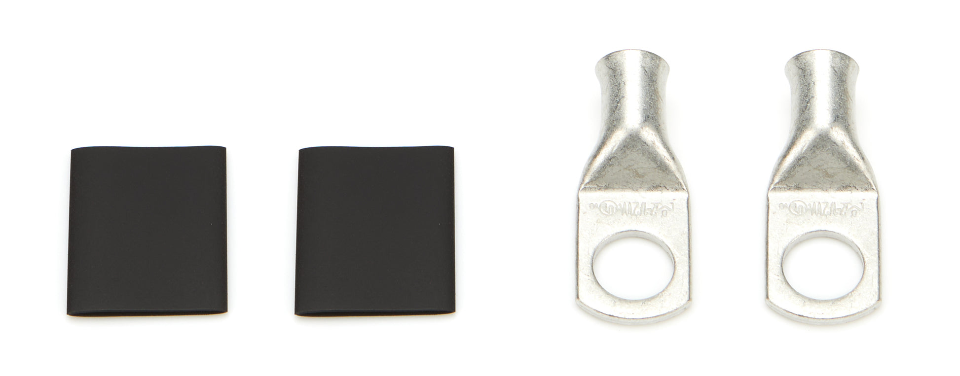 Power Ring 2 AWG 1/2in Hole Pair w/Heat Shrink - 616 Auto Parts