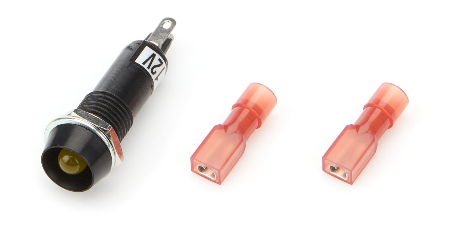 Warning Light 3/8in Amber - 616 Auto Parts