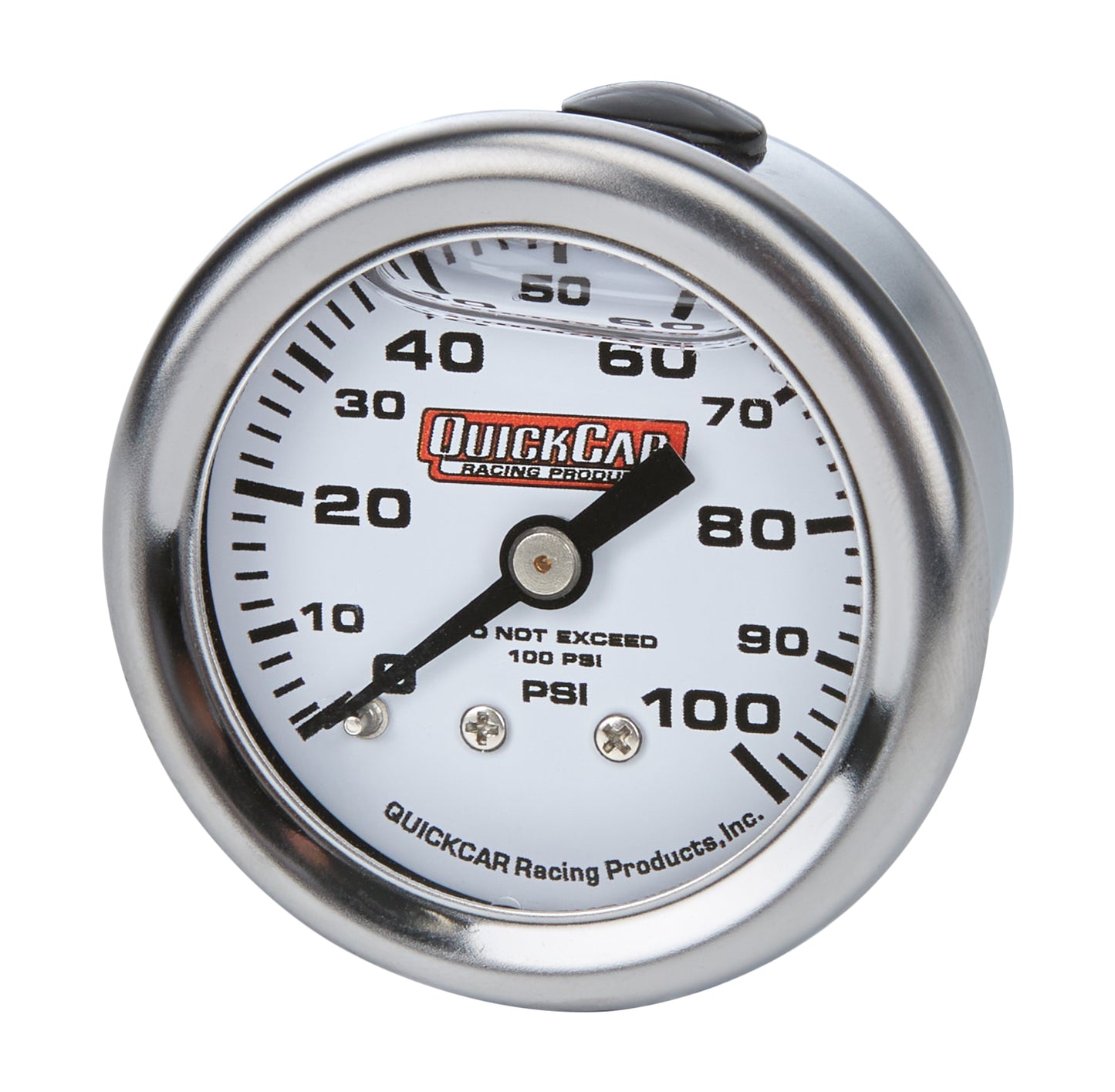 Pressure Gauge 0-100 PSI 1.5in Liquid Filled - 616 Auto Parts