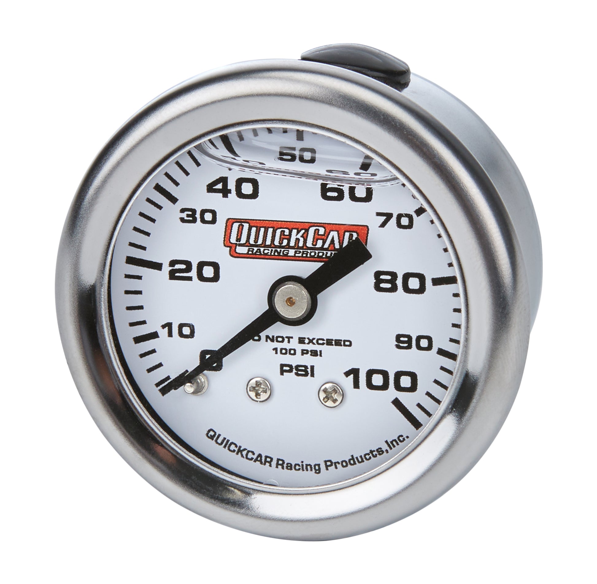 Pressure Gauge 0-100 PSI 1.5in Liquid Filled - 616 Auto Parts