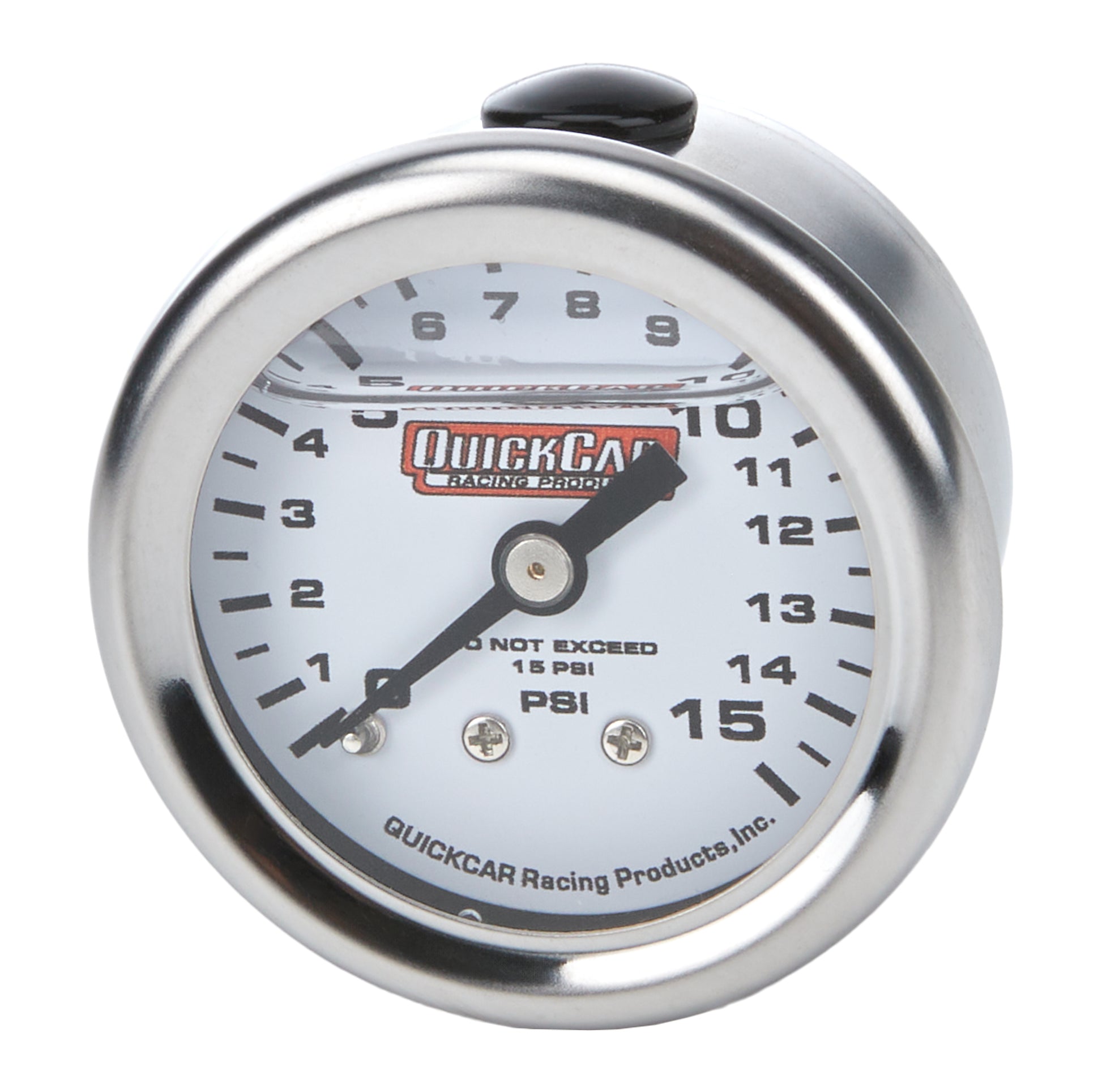 Pressure Gauge 0-15 PSI 1.5in Liquid Filled - 616 Auto Parts