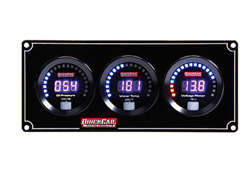 Digital 3-Gauge Panel OP/WT Volts - 616 Auto Parts
