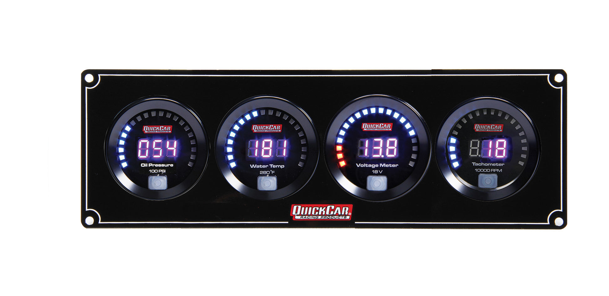 Digital 3-1 Gauge Panel OP/WT/Volt w/Tach - 616 Auto Parts