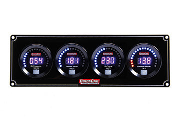 Digital 4-Gauge Panel OP/WT/OT/Volts - 616 Auto Parts