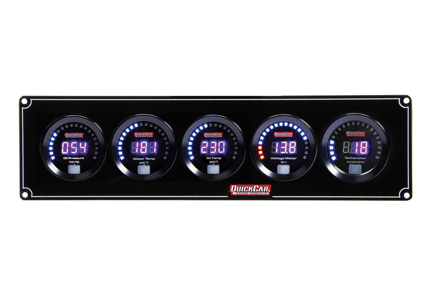 Digital 4-1 Gauge Panel OP/WT/OT/Volt w/Tach - 616 Auto Parts