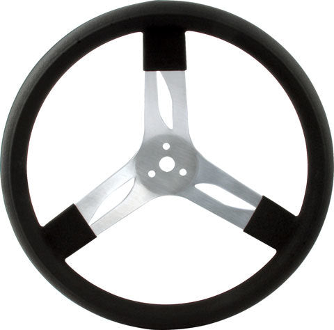 17in Steering Wheel Alum Black - 616 Auto Parts