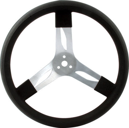 17in Steering Wheel Alum Black - 616 Auto Parts