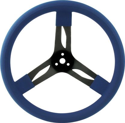 15in Steering Wheel Stl Blue - 616 Auto Parts