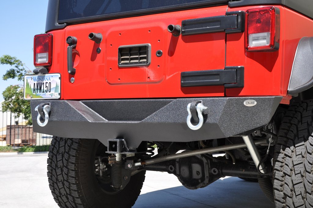 07-18 Jeep JK Jeep Stubby Rear Bumper RS-4 - 616 Auto Parts
