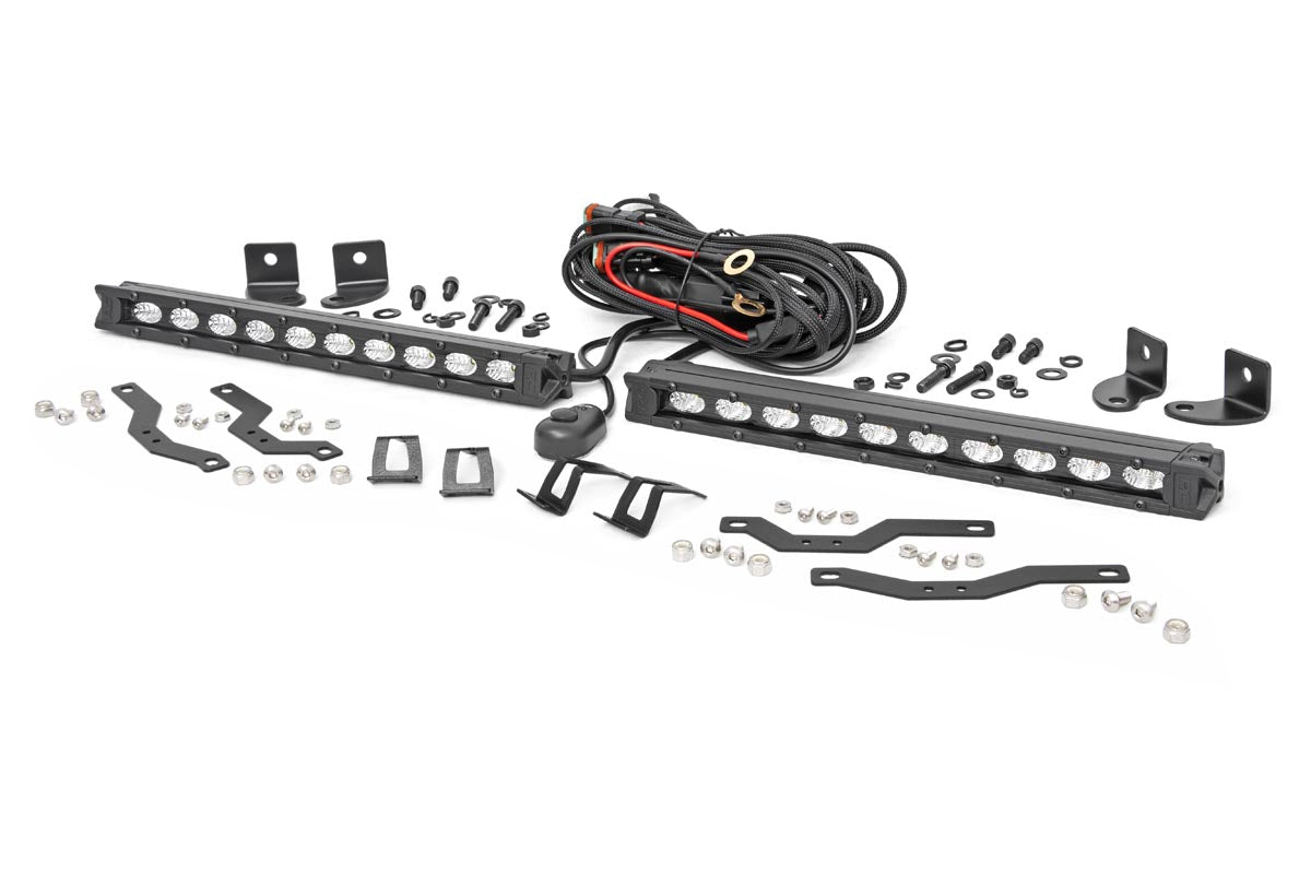 18- Ford F150 10in Dual LED Grille Light Kit - 616 Auto Parts