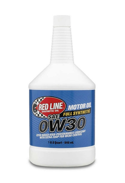 0W30 Motor Oil 1qt RED11114 - 616 Auto Parts