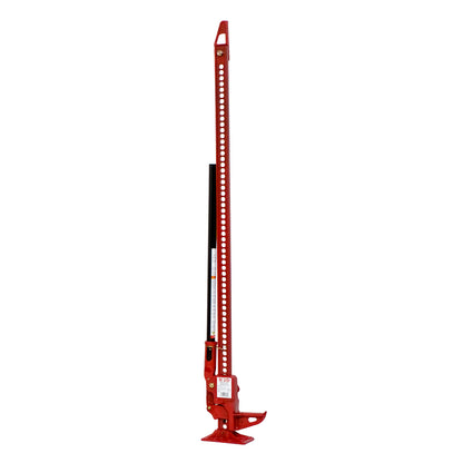 60 in All Cast Model. 7000 lb. Capacity. Red Jack with a Black Handle. - 616 Auto Parts