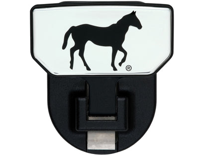 HD Universal Hitch Step; Fits 2 in. Receiver; Black; Horse; Single - 616 Auto Parts