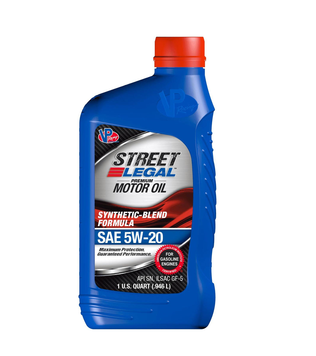 Street Legal Synthetic-Blend Formula 5W-20 (GF-6) Qt VP3752043 - 616 Auto Parts
