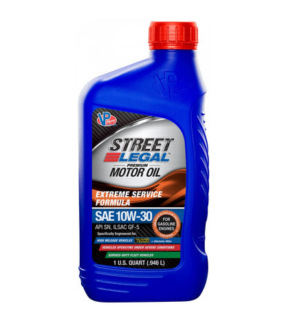 Street Legal Synthetic Formula 10W-30 (GF-6) Qt VP3910343 - 616 Auto Parts