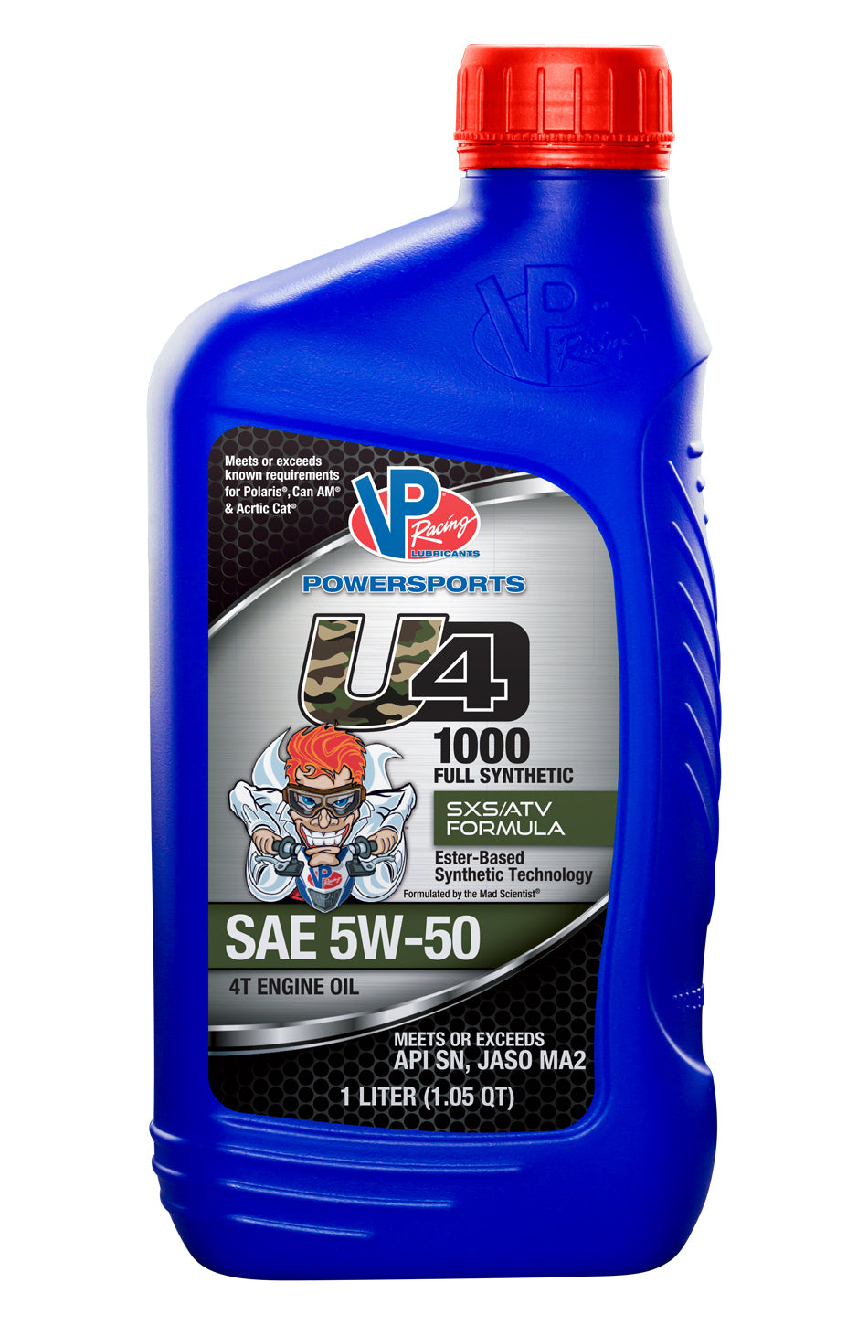 VP UTV/ATV 4-Cycle Engine Oil SAE 5W-50 Qt VP7150503 - 616 Auto Parts