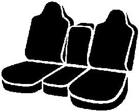 SP80 Series - Seat Protector Poly-Cotton Custom Fit Front Seat Cover - Black - 616 Auto Parts