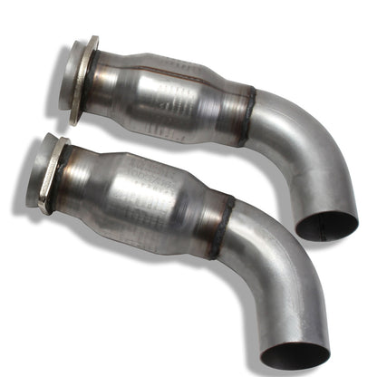 2006-2024 Dodge 6.1L 6.2L 6.4L CHALL CHARG HELLCAT SHORT MID PIPE W/Cats 16481 - 616 Auto Parts