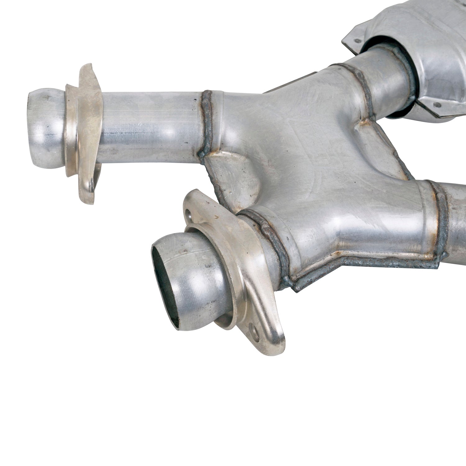 1979-1993 MUSTANG 5.0 SHORT MID X PIPE W/ CATS FOR BBK 1531/15310 HEADERS 1810 - 616 Auto Parts