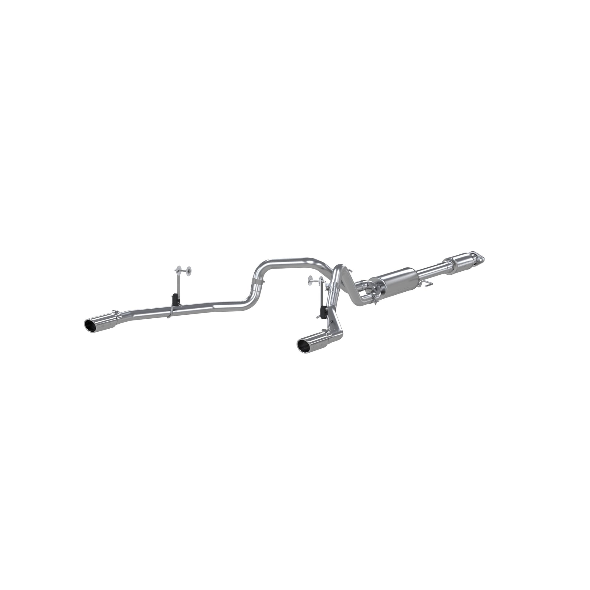 3in. Cat-Back. 2.5in. Dual Split Rear Exit. T409 Stainless Steel. S5258409 - 616 Auto Parts