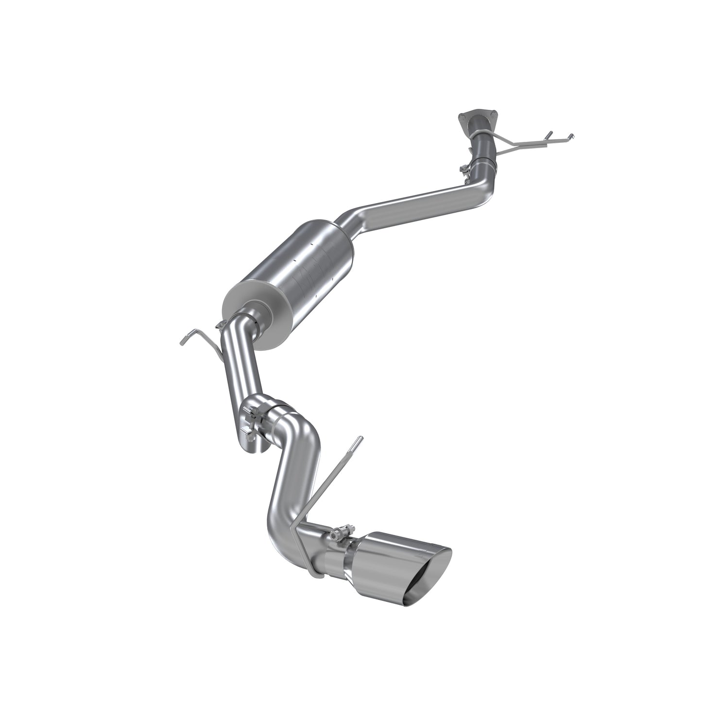 2.5in. Cat-Back. Single Side Exit. Aluminized Steel. S5900AL - 616 Auto Parts