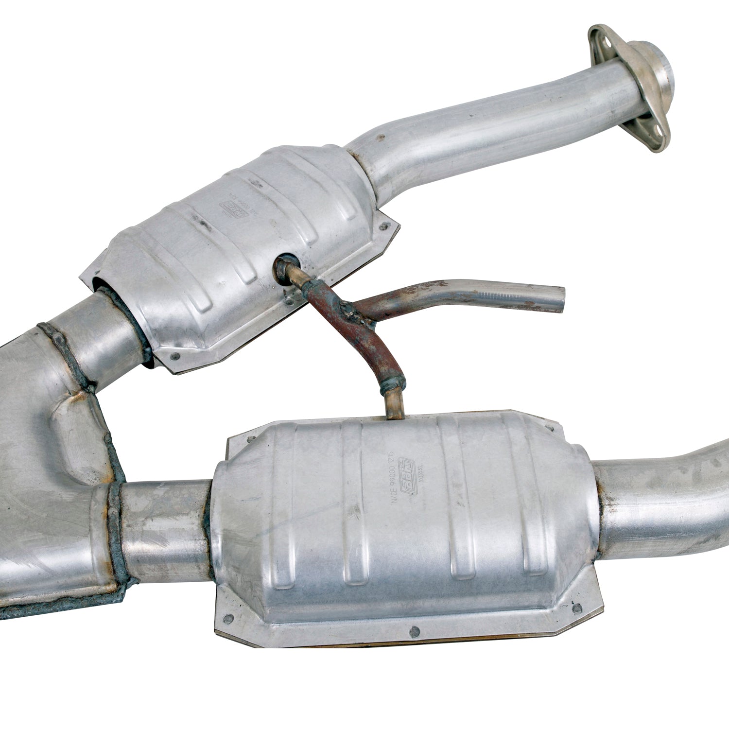 1979-1993 MUSTANG 5.0 SHORT MID X PIPE W/ CATS FOR BBK 1531/15310 HEADERS 1810 - 616 Auto Parts