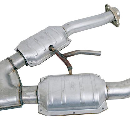 1979-1993 MUSTANG 5.0 SHORT MID X PIPE W/ CATS FOR BBK 1531/15310 HEADERS 1810 - 616 Auto Parts