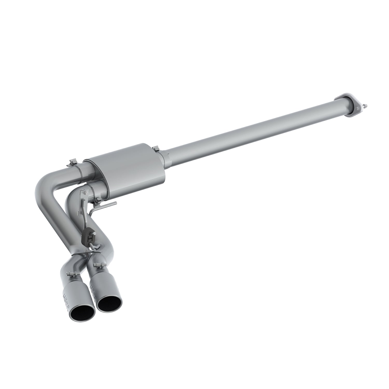 3in. Cat-Back. Pre-Axle Dual Outlet Single Side. Race Version. T409 S5260409 - 616 Auto Parts