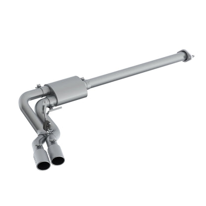3in. Cat-Back. Pre-Axle Dual Outlet Single Side. Race Version. T409 S5260409 - 616 Auto Parts