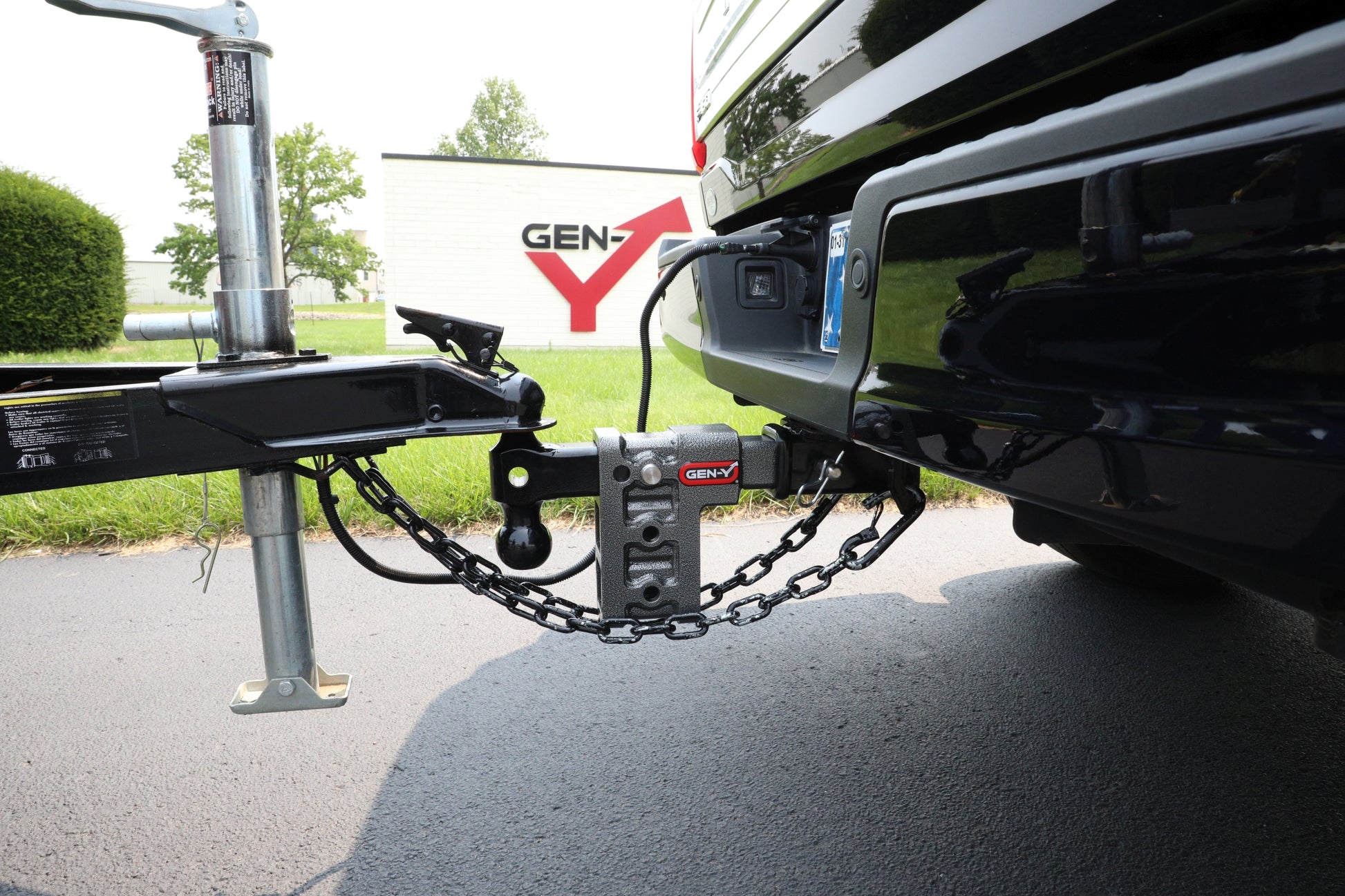 MEGA-DUTY 2" Shank 7.5" Drop 2K TW 16K Hitch & GH-051 Dual-Ball GH-514 - 616 Auto Parts