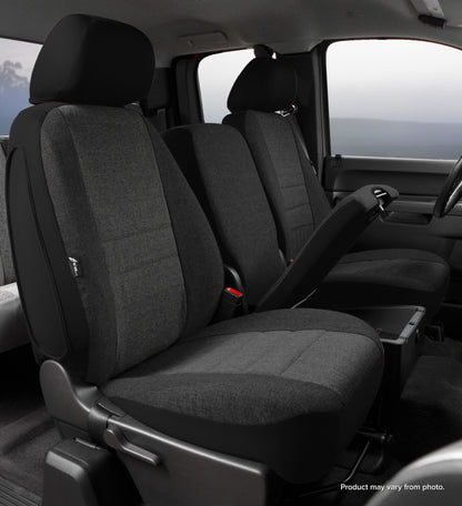 OE30 Series - Oe Tweed Custom Fit Front Seat Cover- Charcoal - 616 Auto Parts