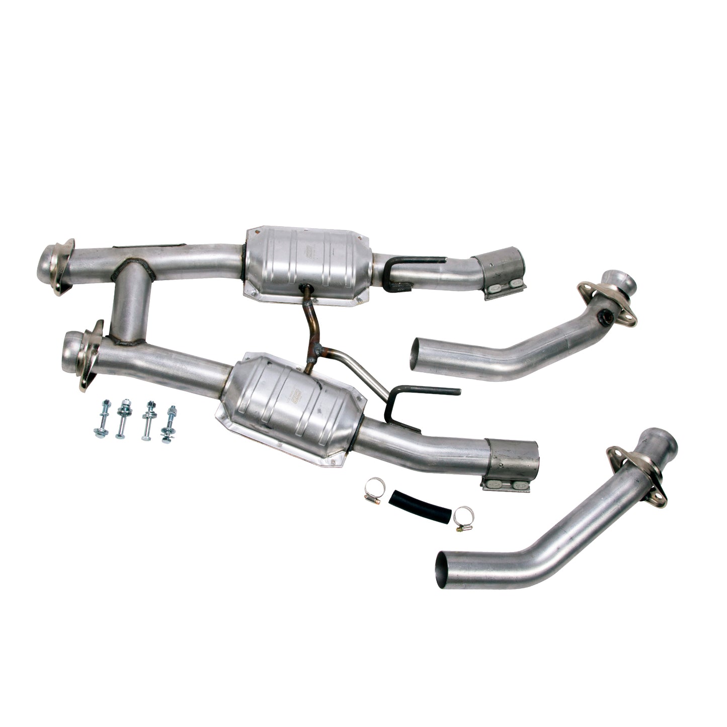 1986-1993 MUSTANG 5.0 2.5 FULL HIGH FLOW H PIPE W/CONVERTERS 1521 - 616 Auto Parts