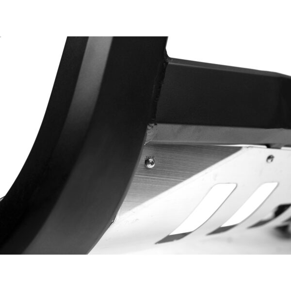 Armordillo 2014-2018 Toyota Highlander AR Bull Bar w/LED - Matte Black W/ Aluminum Skid Plate